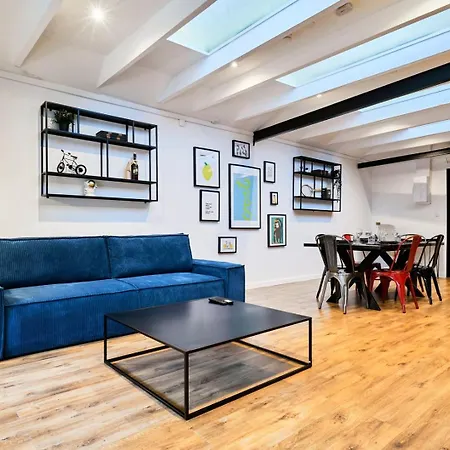 Renovated Two-bedroom Loft Veranda Tourcoing