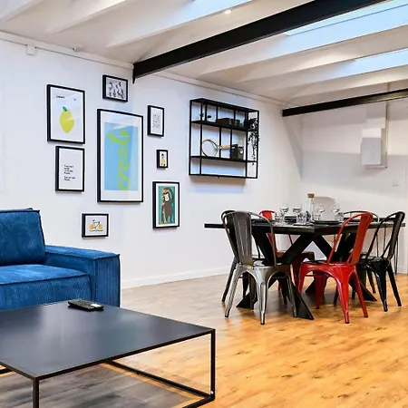 Renovated Two-bedroom Loft Veranda Tourcoing