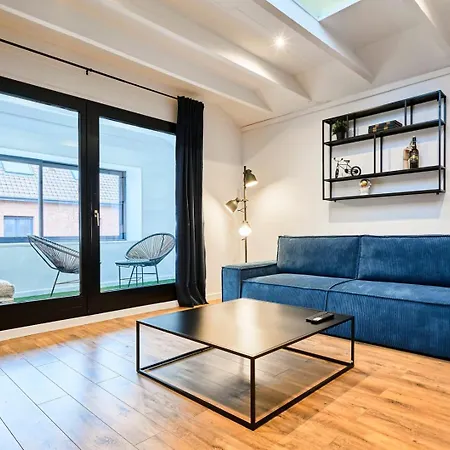 Renovated Two-bedroom Loft Veranda Apartment Tourcoing